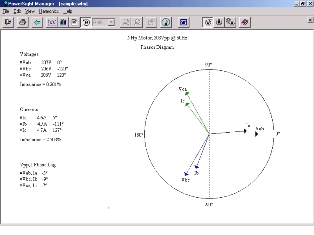 Electric Phasor Diagram