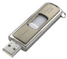 Flash memory drive for use with a DT80