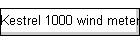 Kestrel 1000 wind meter