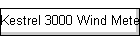 Kestrel 3000 Wind Meter