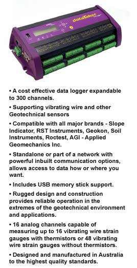 DT85G Geologger data logger